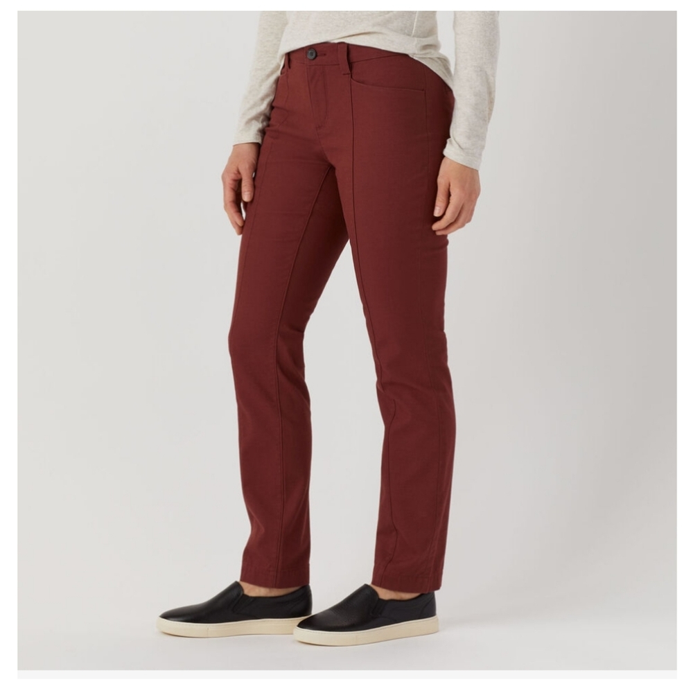 NWT Duluth Trading Co Women's Workday Warrior Chino Slim Leg Pants